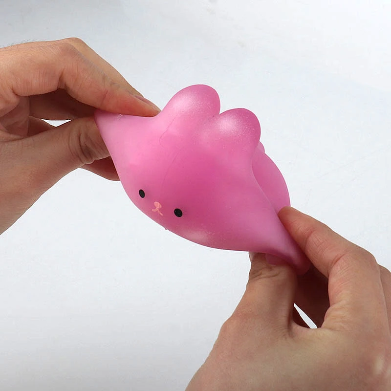 Color Changing Rabbit Squeeze Toy